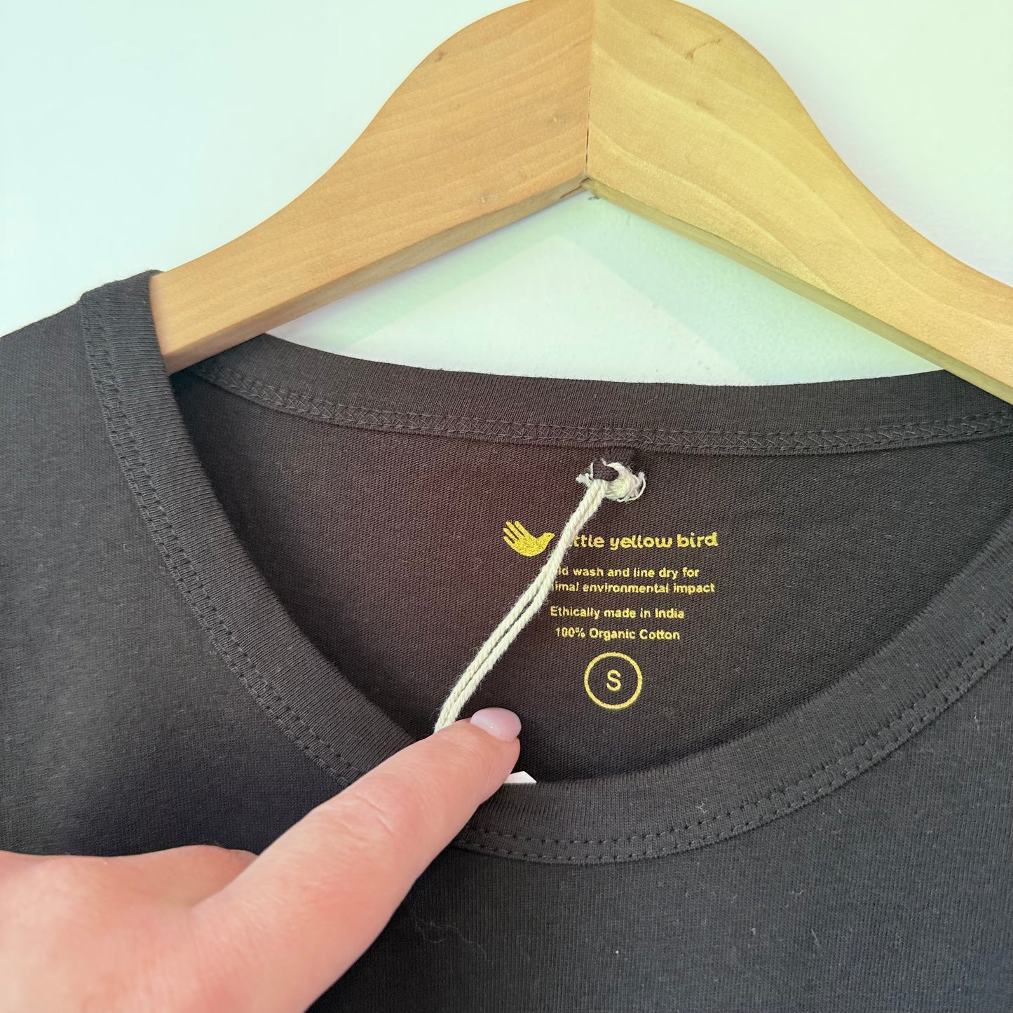 Little Yellow Bird Give A Sh-t Graphic T-Shirt