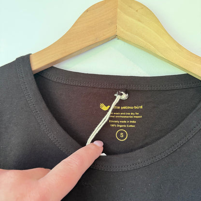 Little Yellow Bird Give A Sh-t Graphic T-Shirt