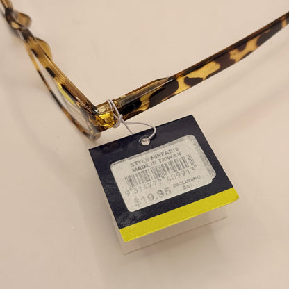 Insight Optics Reading Glasses +1.00 in Classic Tortoiseshell Frame