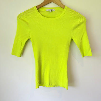Veronika Maine Size S Ribbed Top