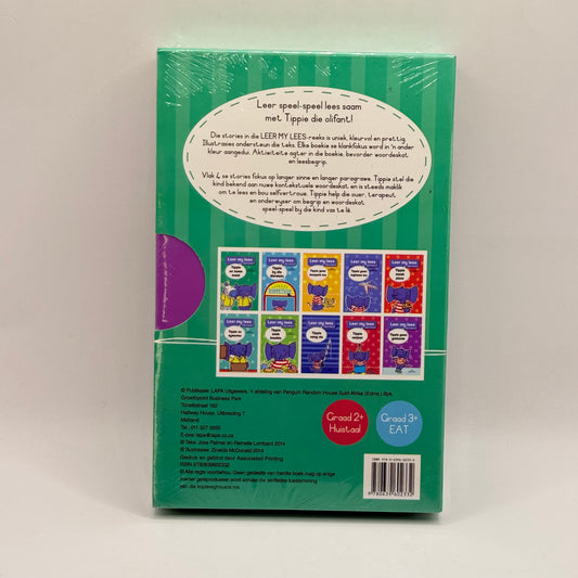 Learn to Read with Tippie Level 4 Book 1–10 (Book Pack) - Afrikaans