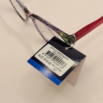 Insight Optics +2.00 Reading Glasses – Floral Pattern