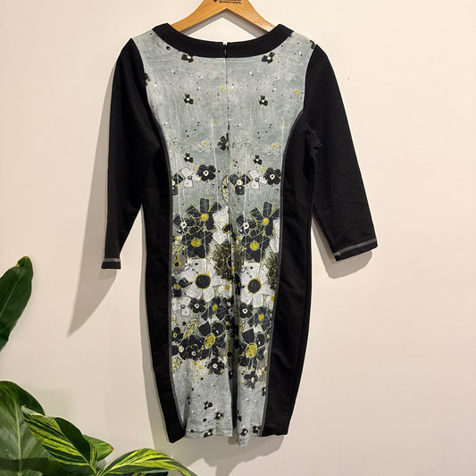 Art Simply Dolcezza Size S Floral Design Dress