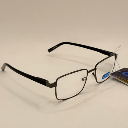 Insight Optics +2.00 Reading Glasses – Sleek Metal Frame