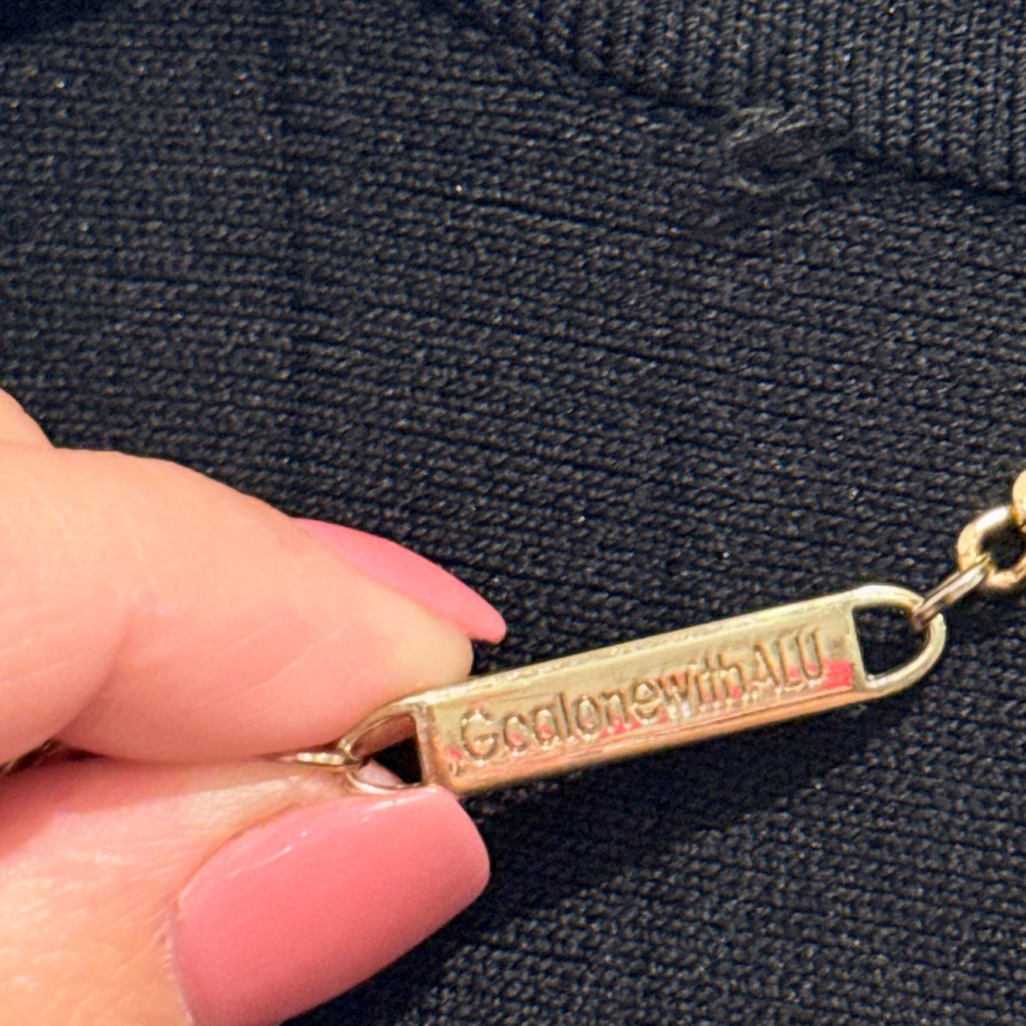 Go Alone With Alu Size S Black Sleeveless Fit & Flare Dress