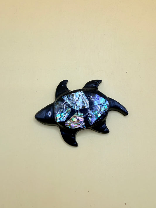 Decorative Paua Turtle Fridge Magnet