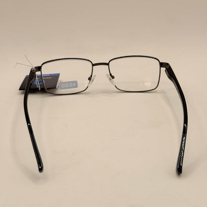 Insight Optics +2.00 Reading Glasses – Sleek Metal Frame
