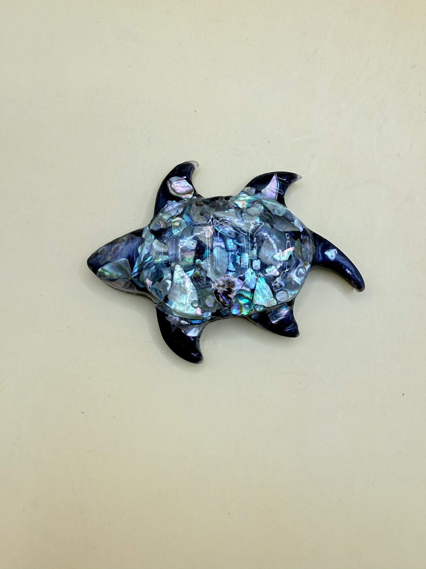 Decorative Paua Turtle Fridge Magnet