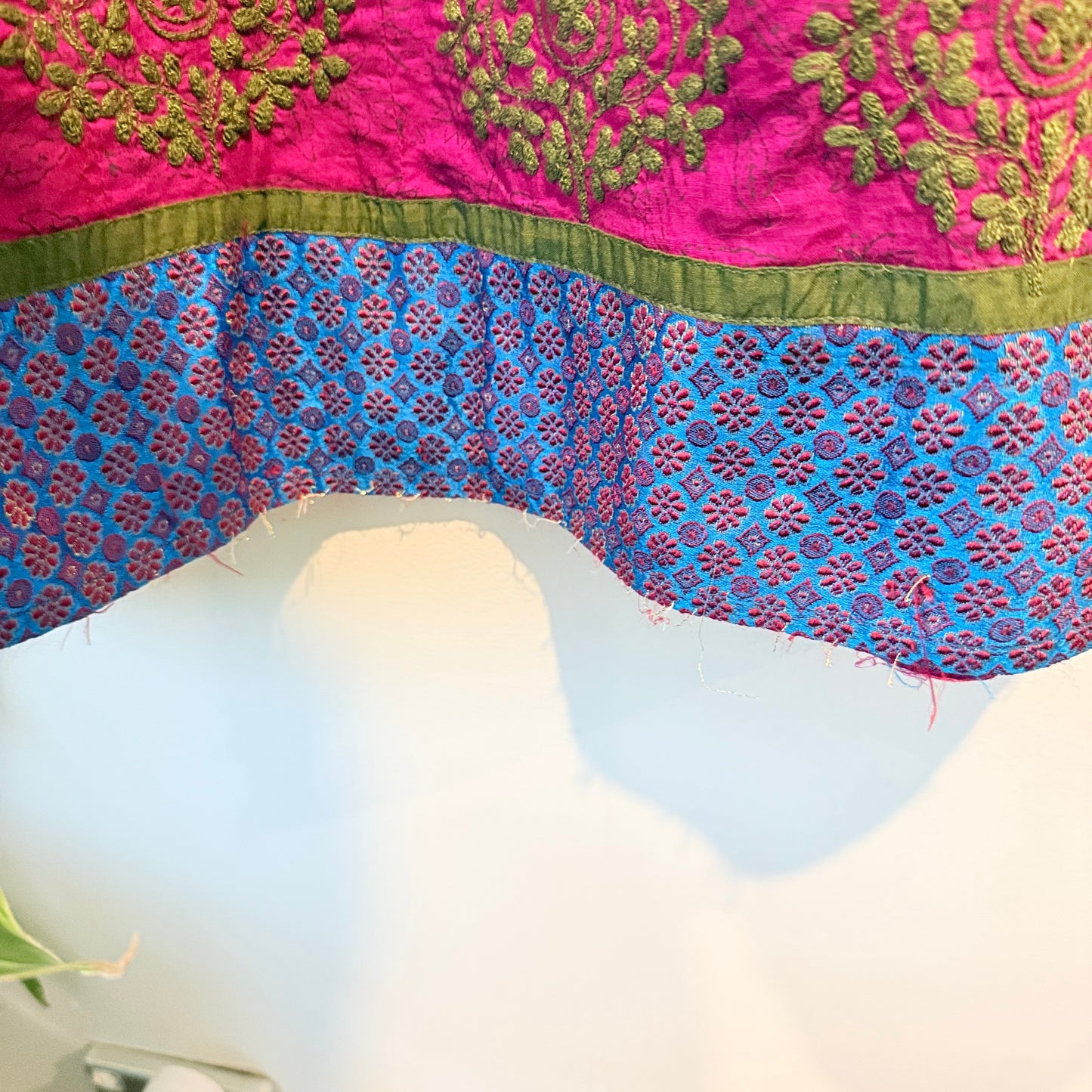 Span Patterned Sleeveless Dress Pink/Multi - M