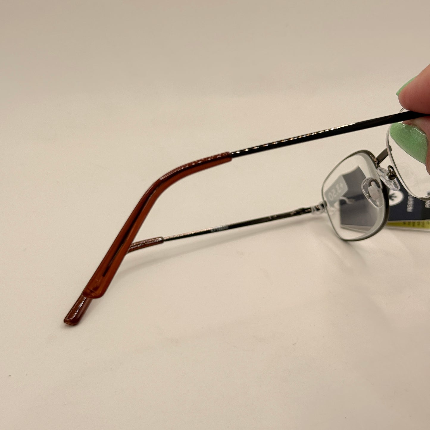 Insight Optics +3.50 Reading Glasses – Slim Metal