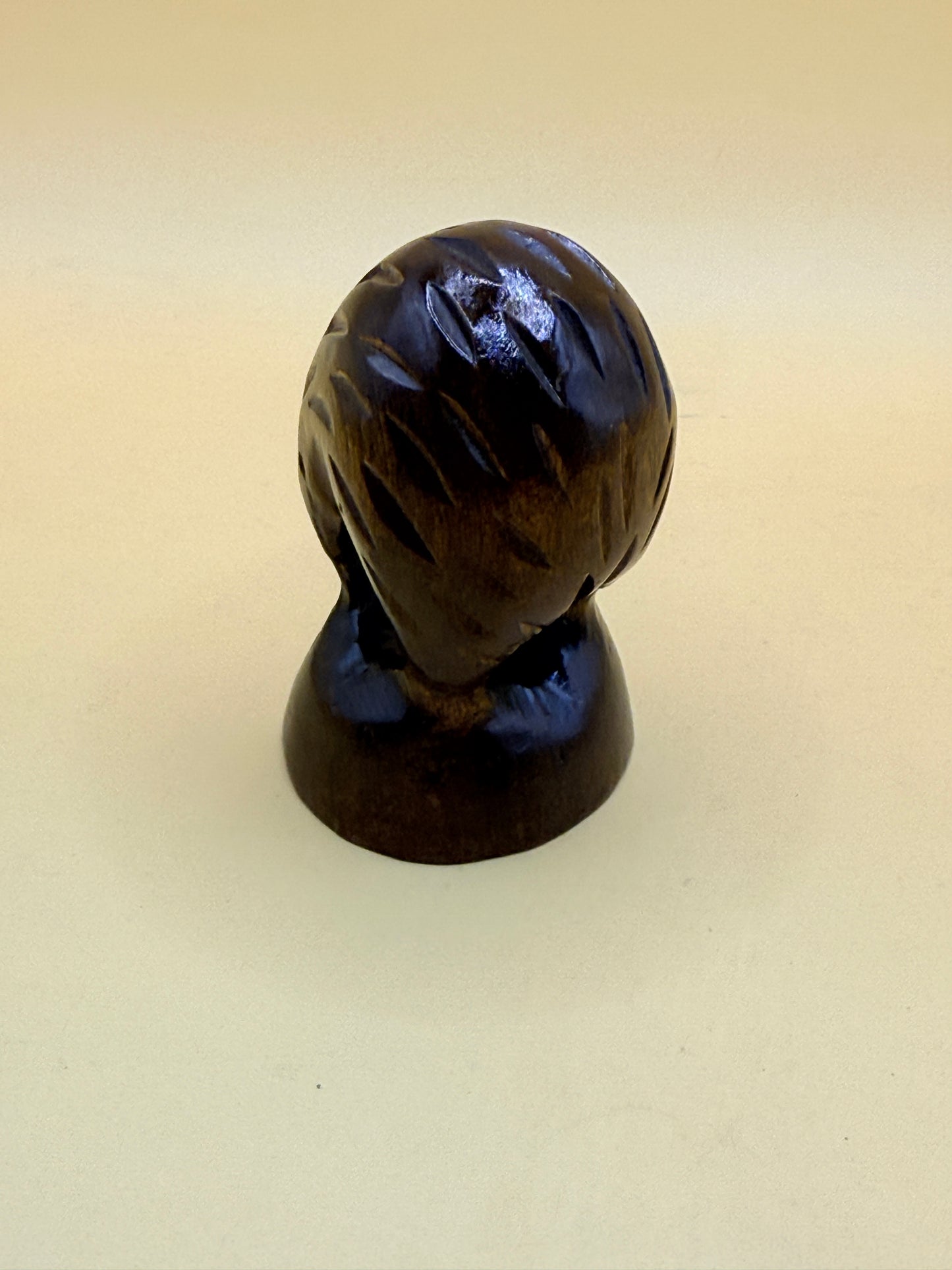 Hand Carved Wooden Kiwi Ornament Sculpture