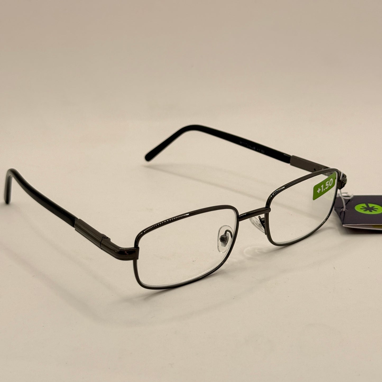 Insight Optics +1.50 Reading Glasses – Sleek Everyday Metal