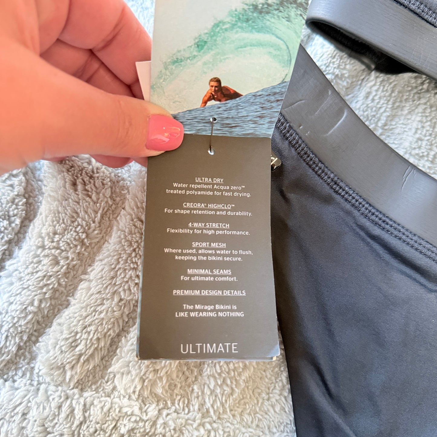 Rip Curl Mirage Ultimate High Neck Bikini Set - Size 6