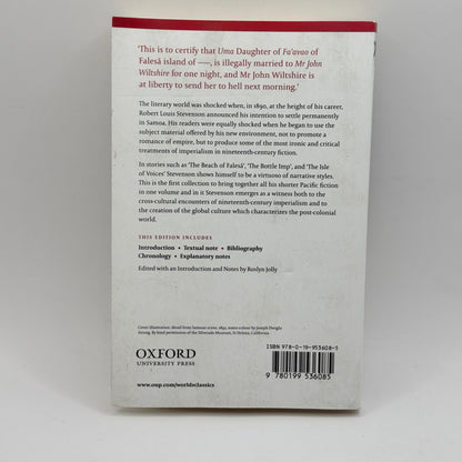 South Sea Tales by Robert Louis Stevenson