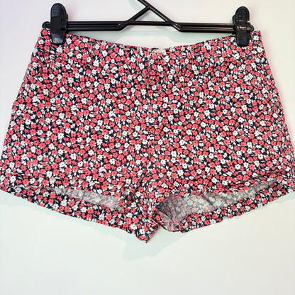 H&M L.O.G.G. Floral Print Shorts - Size 10