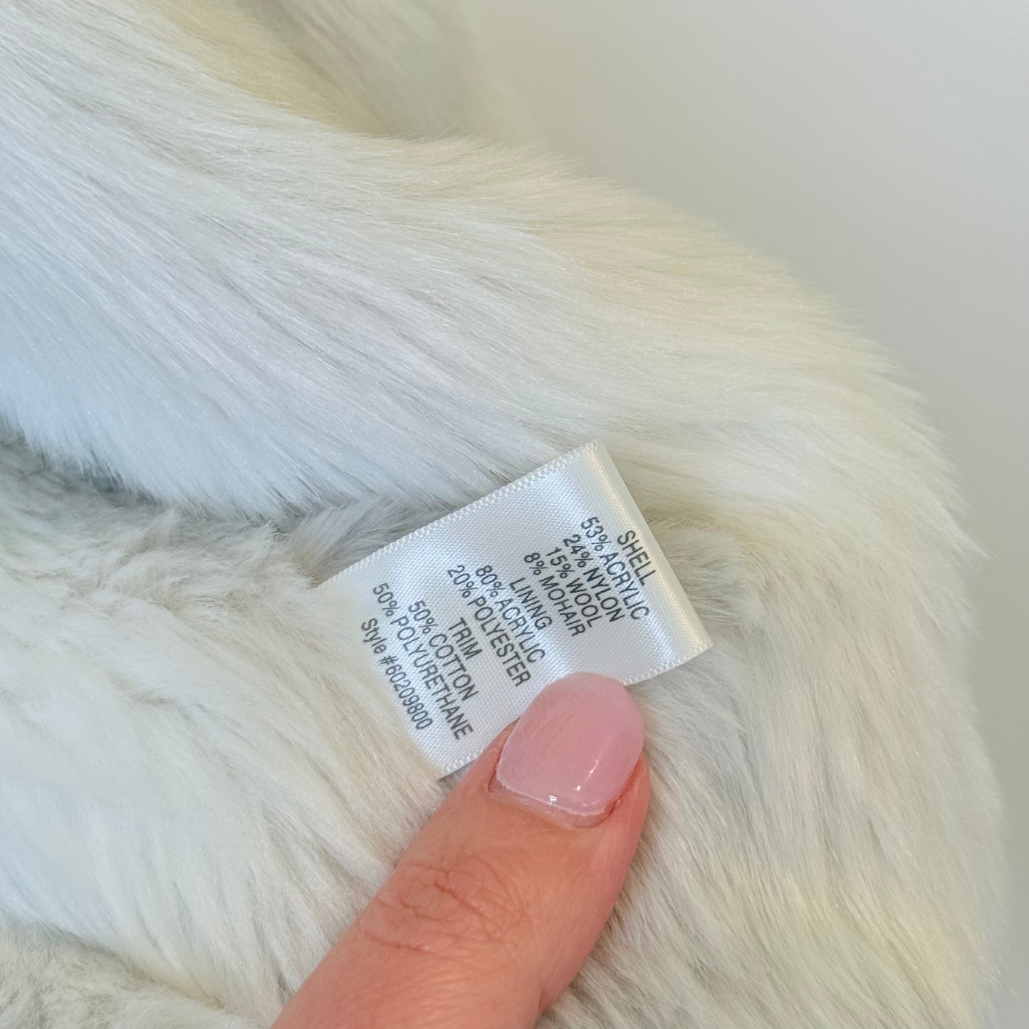 Witchery Girl Size 12 Faux Fur Knit Jacket