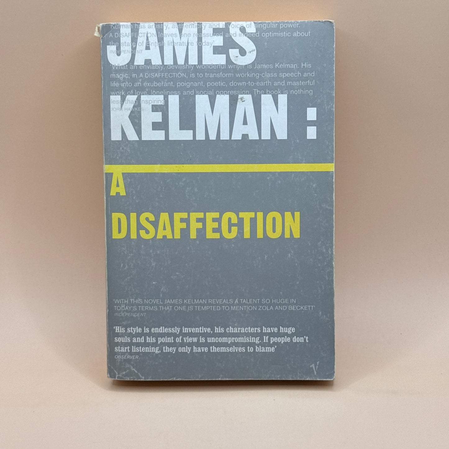 A Disaffection by James Kelman
