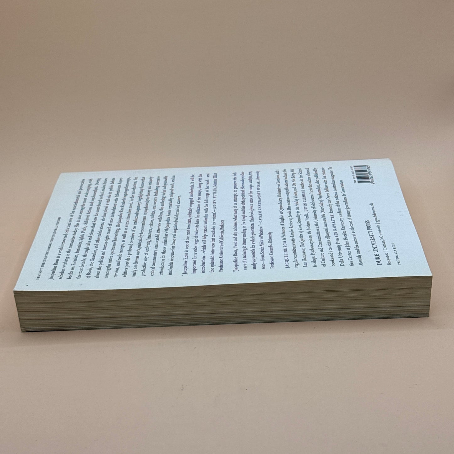 The Jacqueline Rose Reader by Jacqueline Rose