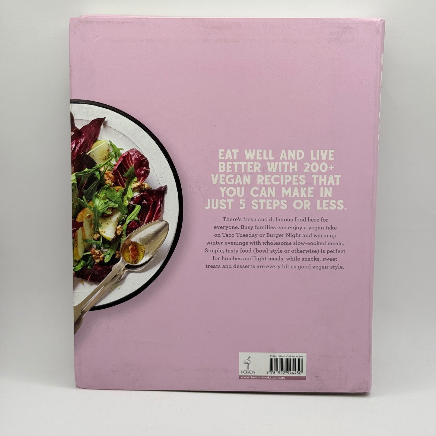 Vegan: Eat Easy – 200+ Recipes (5 Steps or Less)