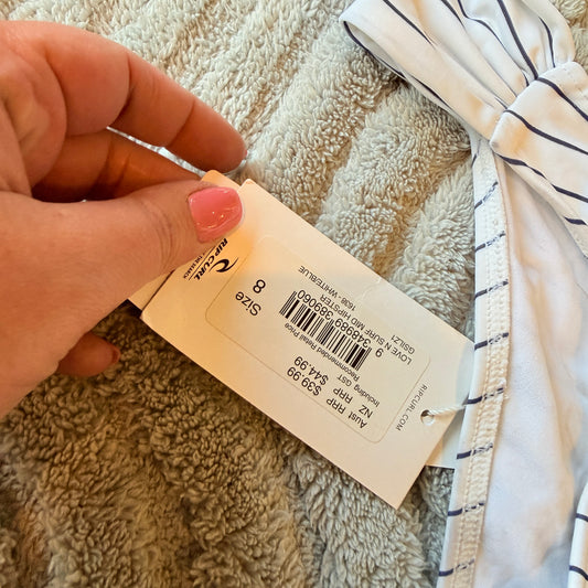 Rip Curl Love N Surf Mid Hipster Bikini Bottoms - Size 8