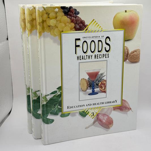 Encyclopedia of Foods & Healthy Recipes — 3-Volume Set (Dr. Pamplona-Roger)