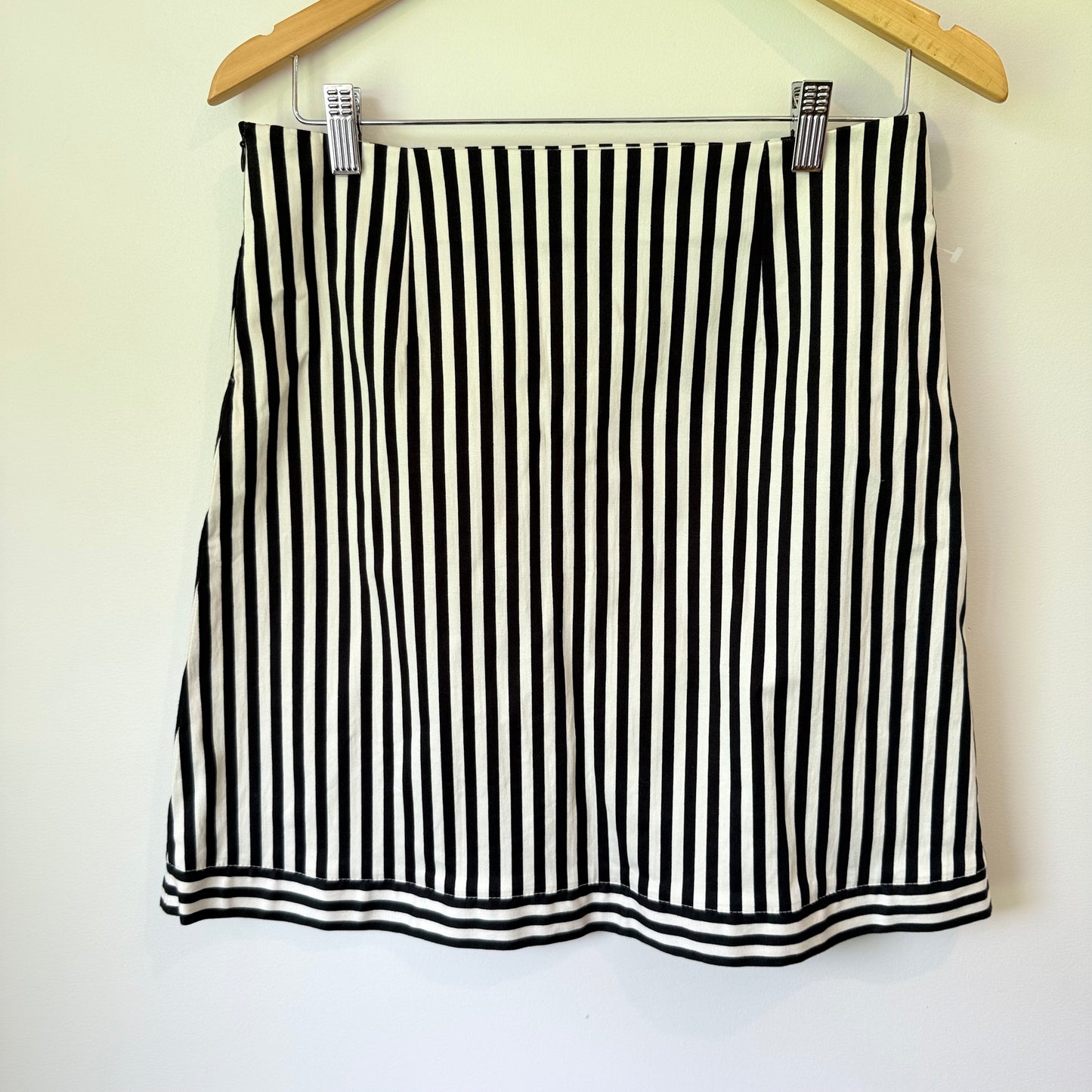 Homemade Black & White Stripe Shorts - 81cm waist