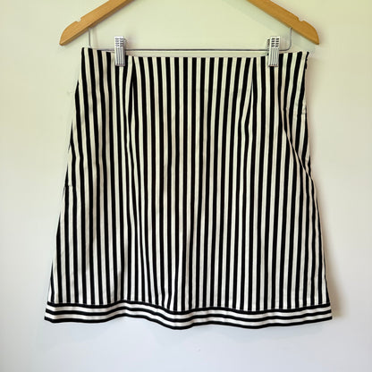 Homemade Black & White Stripe Shorts - 81cm waist