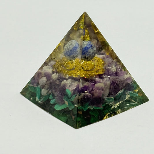 Cosmic Healing Energy Crystal Pyramid
