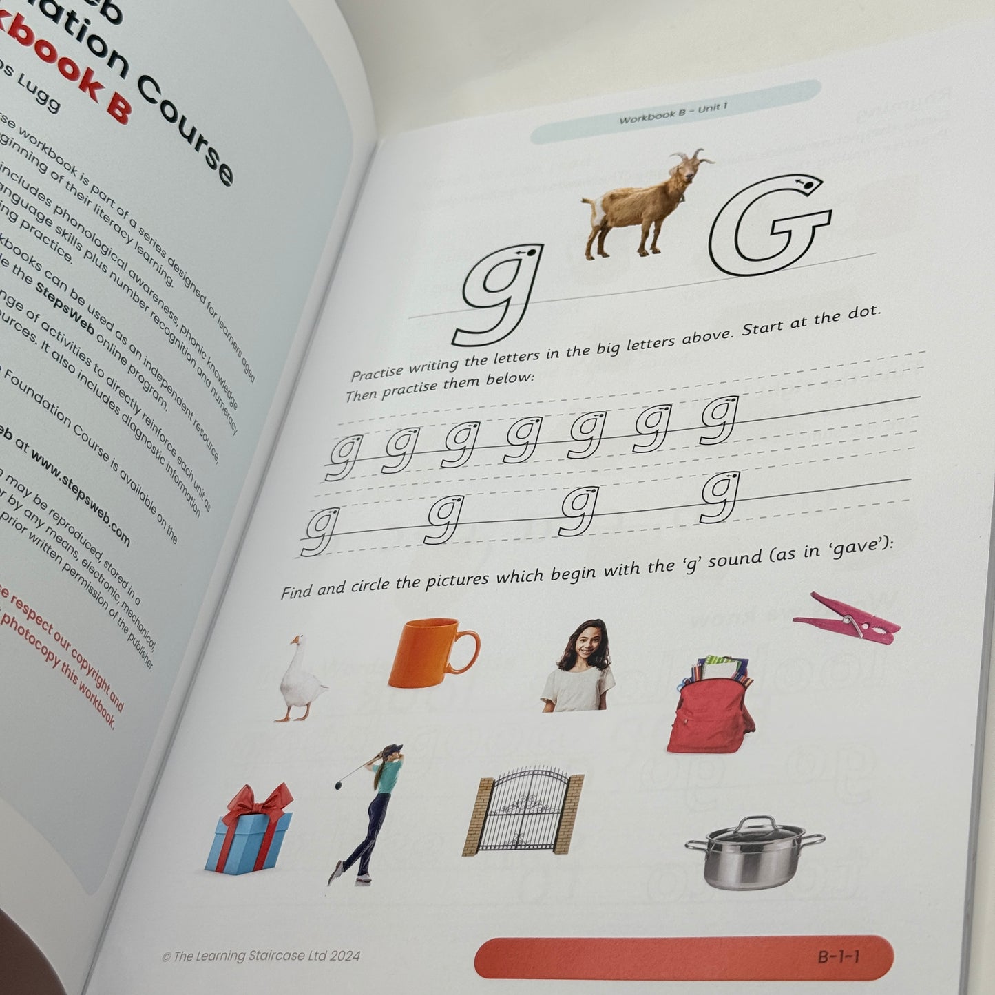 StepsWeb Workbook B: Foundation B: 1 (Stepsweb Foundation) by Ros Lugg