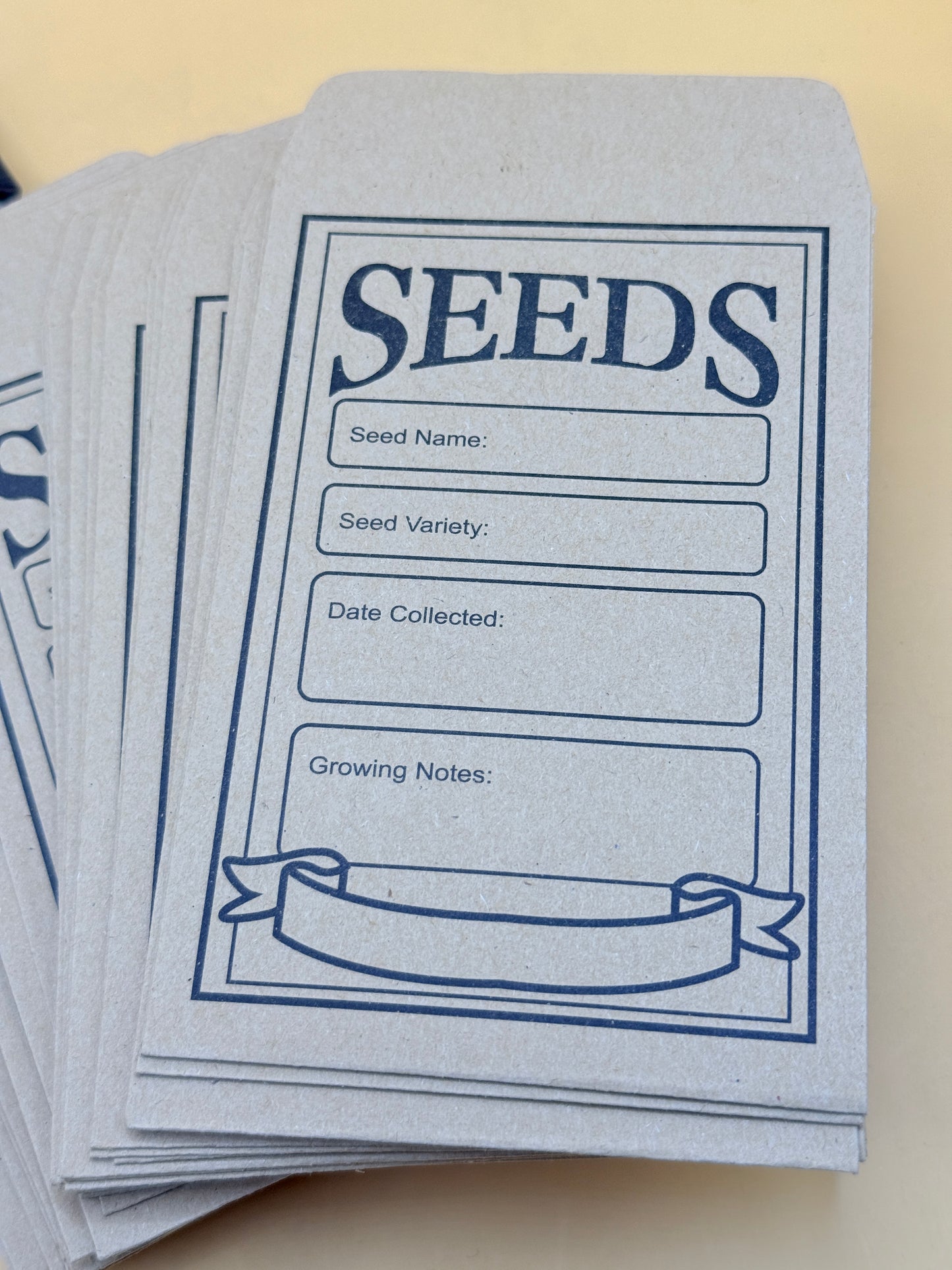 Seed Storage Organiser Binder