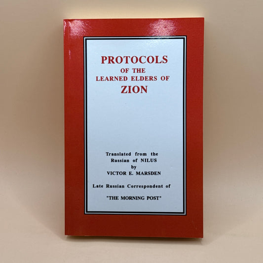 Protocols of the Learned Elders of Zion translated by Victor E. Marsden
