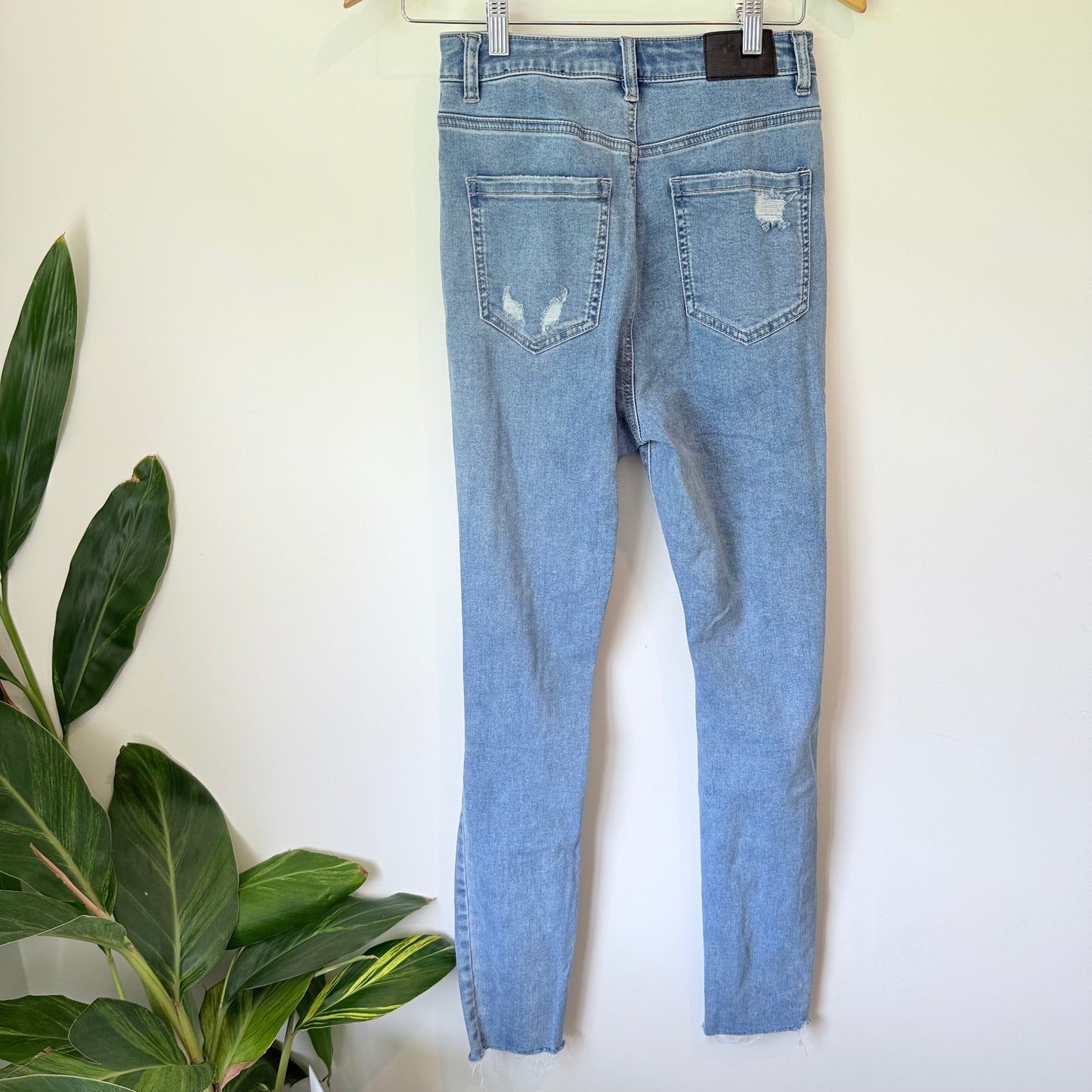 Glassons Size 10 Distressed Denim Jeans