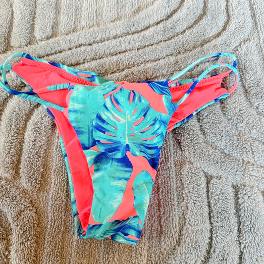 Rip Curl Miami Vibe Skimpy Bikini Pant - Neon Coral Size 14