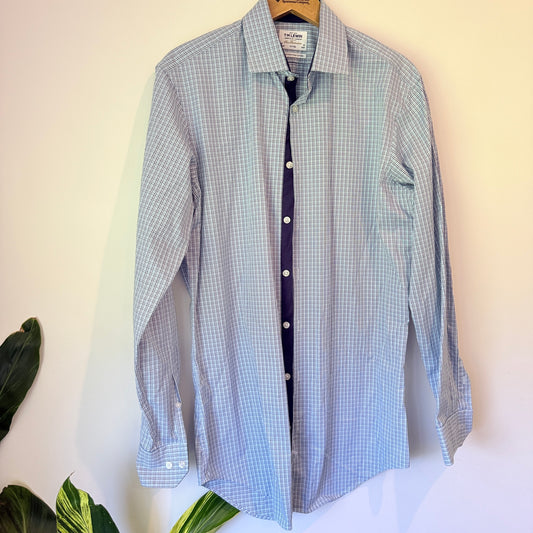 T.M. Lewin Size 16/36 Long-Sleeve Button-Down Shirt