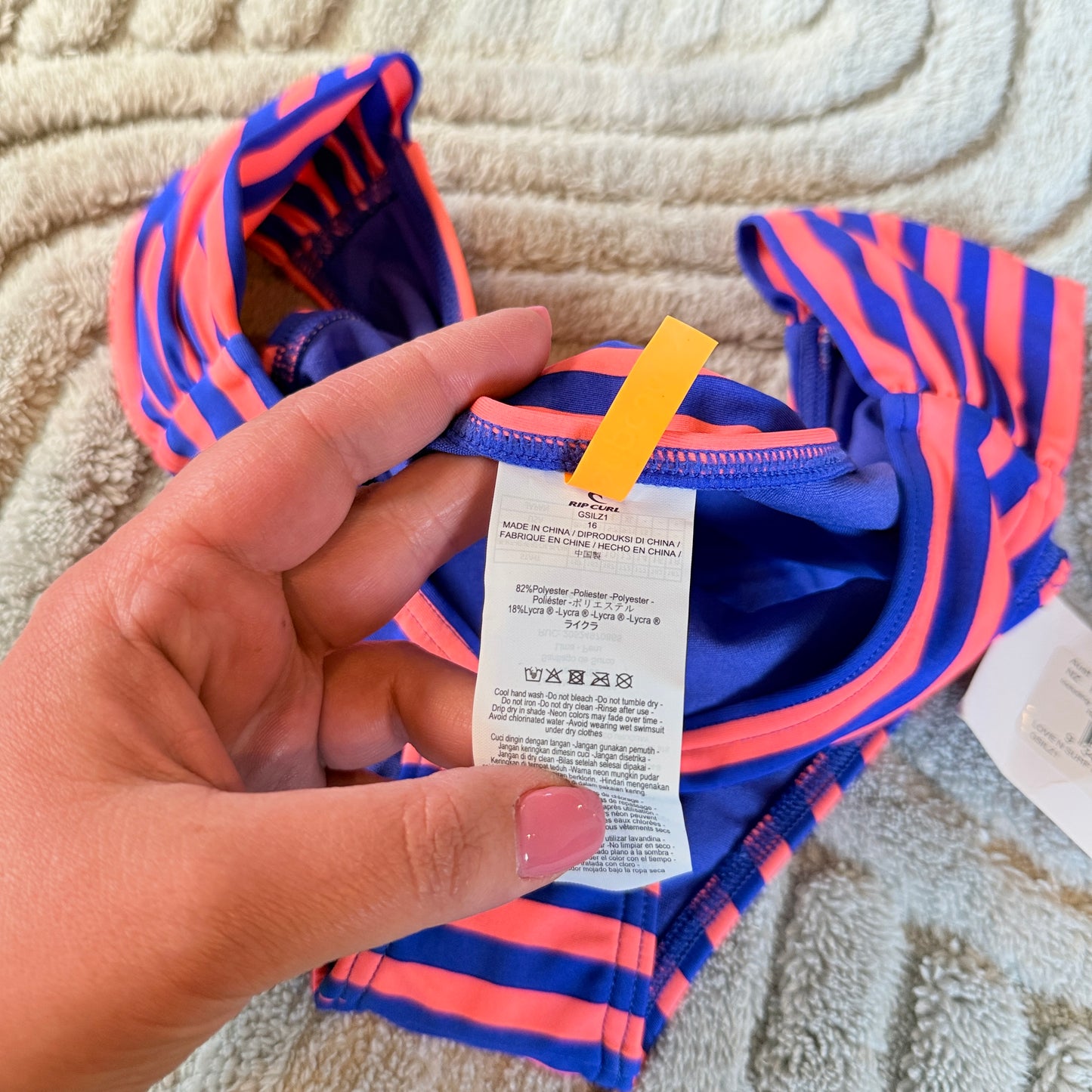 Rip Curl Love N Surf Mid Hipster Bikini Bottoms