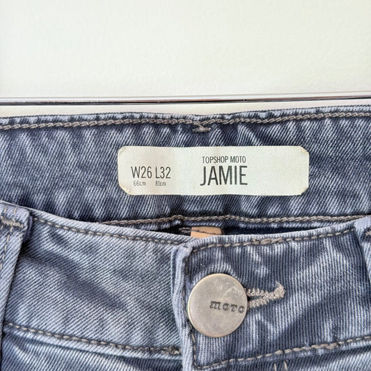 Top Shop Moto Jamie Jeans W26 L32