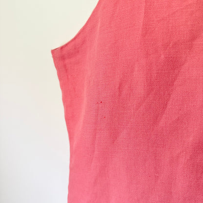 Kilt Size 10 Linen / Cotton Mini Dress