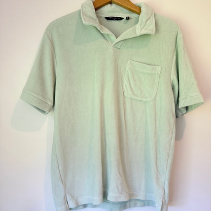 Penshoppe Size M Men’s Polo Shirt Mint Green