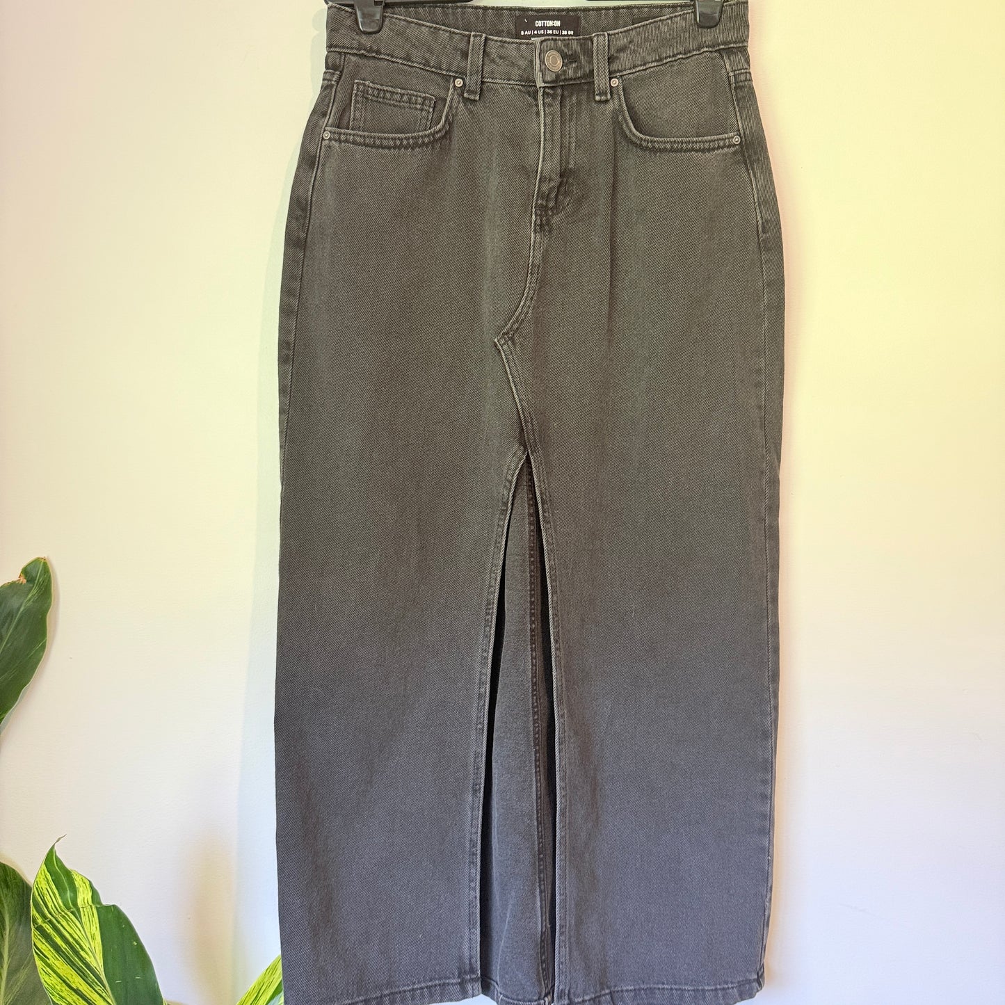 Cotton On Size 8 Vintage Rustler  Denim A-Line Skirt