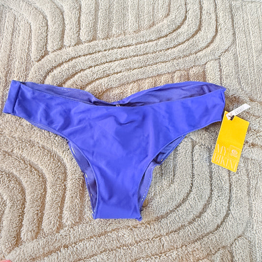 Rip Curl Size 10 Love N Surf Cheeky Bikini Pant in Bright Blue