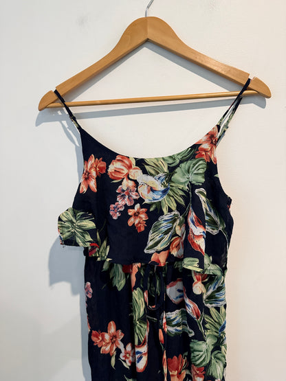 Mirrou Size 8 Floral Maxi Dress