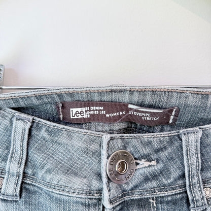 Lee Size 8 Light Wash Denim Jeans