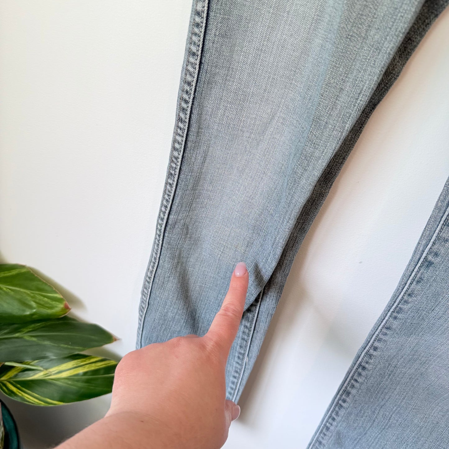 Lee Size 8 Light Wash Denim Jeans