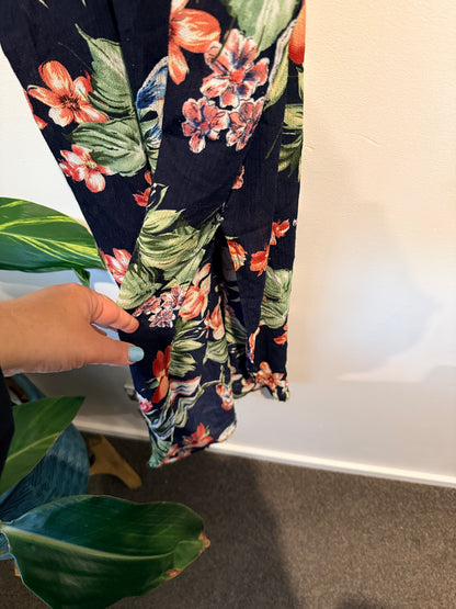 Mirrou Size 8 Floral Maxi Dress