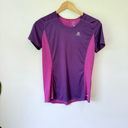 Salomon Size S Agile SS Tee Women’s Running T-Shirt