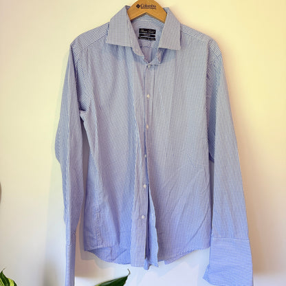 Private Label Size U/Arm 49.5cm Cornflower Blue Slim Fit Shirt