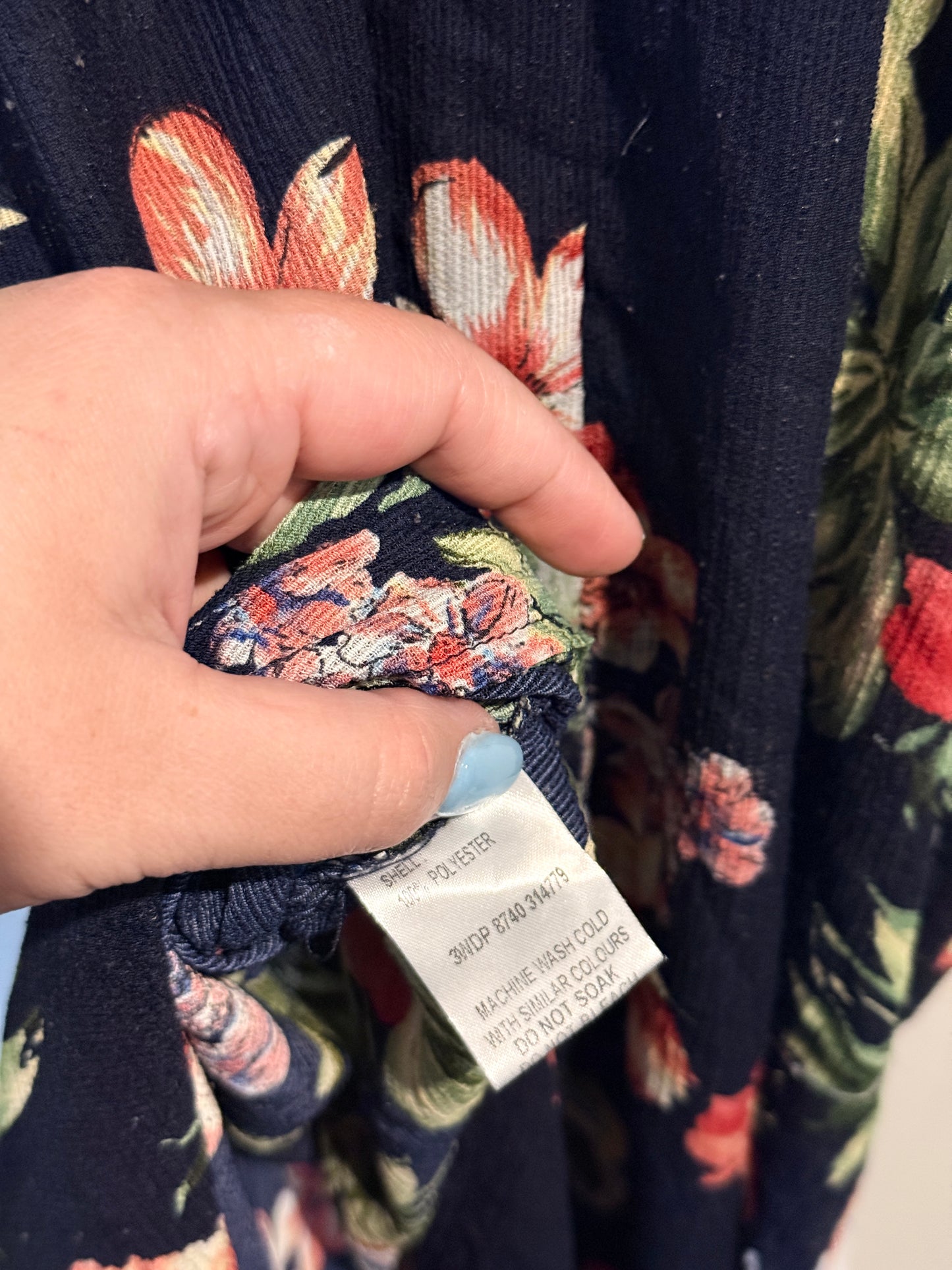 Mirrou Size 8 Floral Maxi Dress