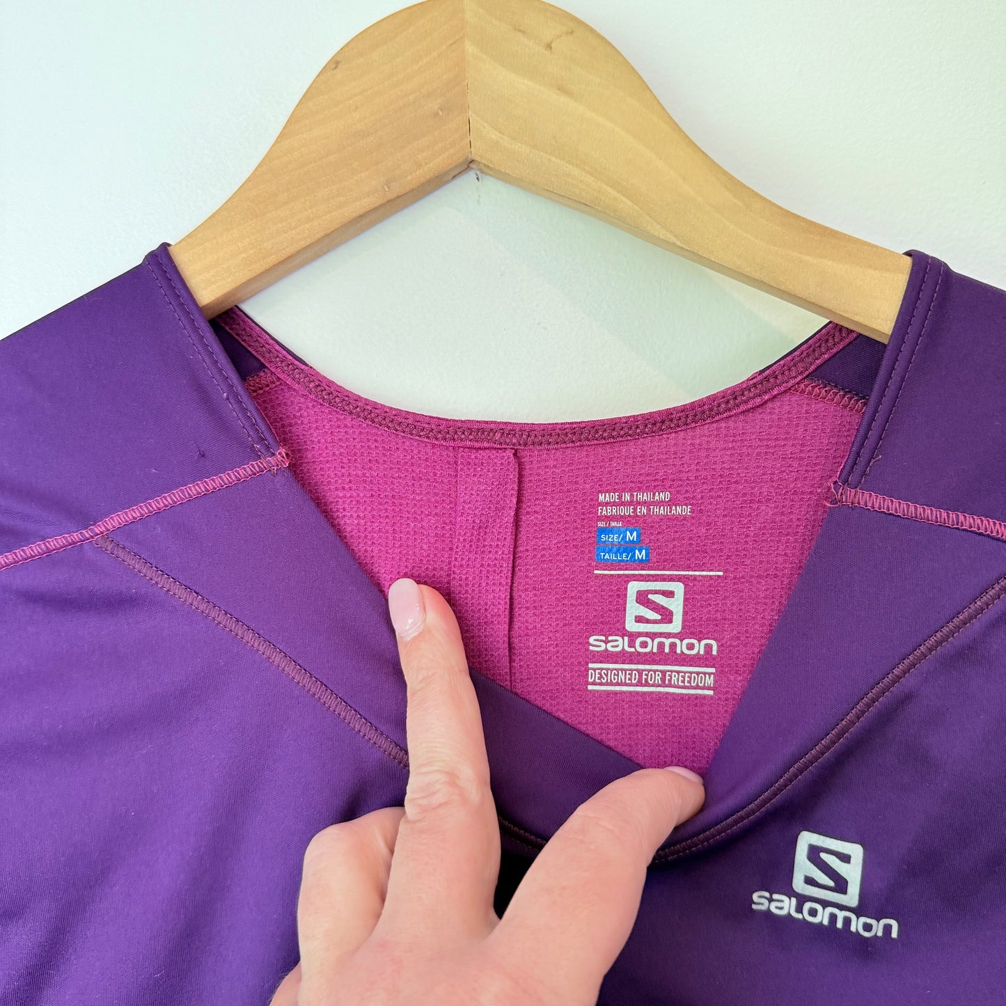 Salomon Size S Agile SS Tee Women’s Running T-Shirt