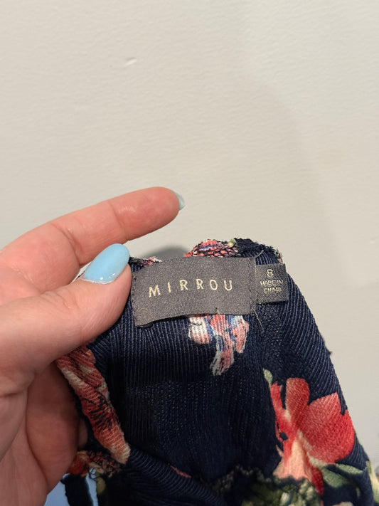 Mirrou Size 8 Floral Maxi Dress