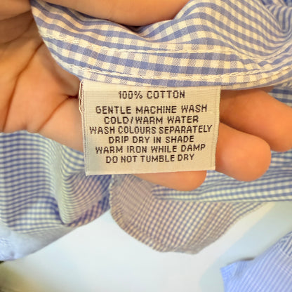 Private Label Size U/Arm 49.5cm Cornflower Blue Slim Fit Shirt